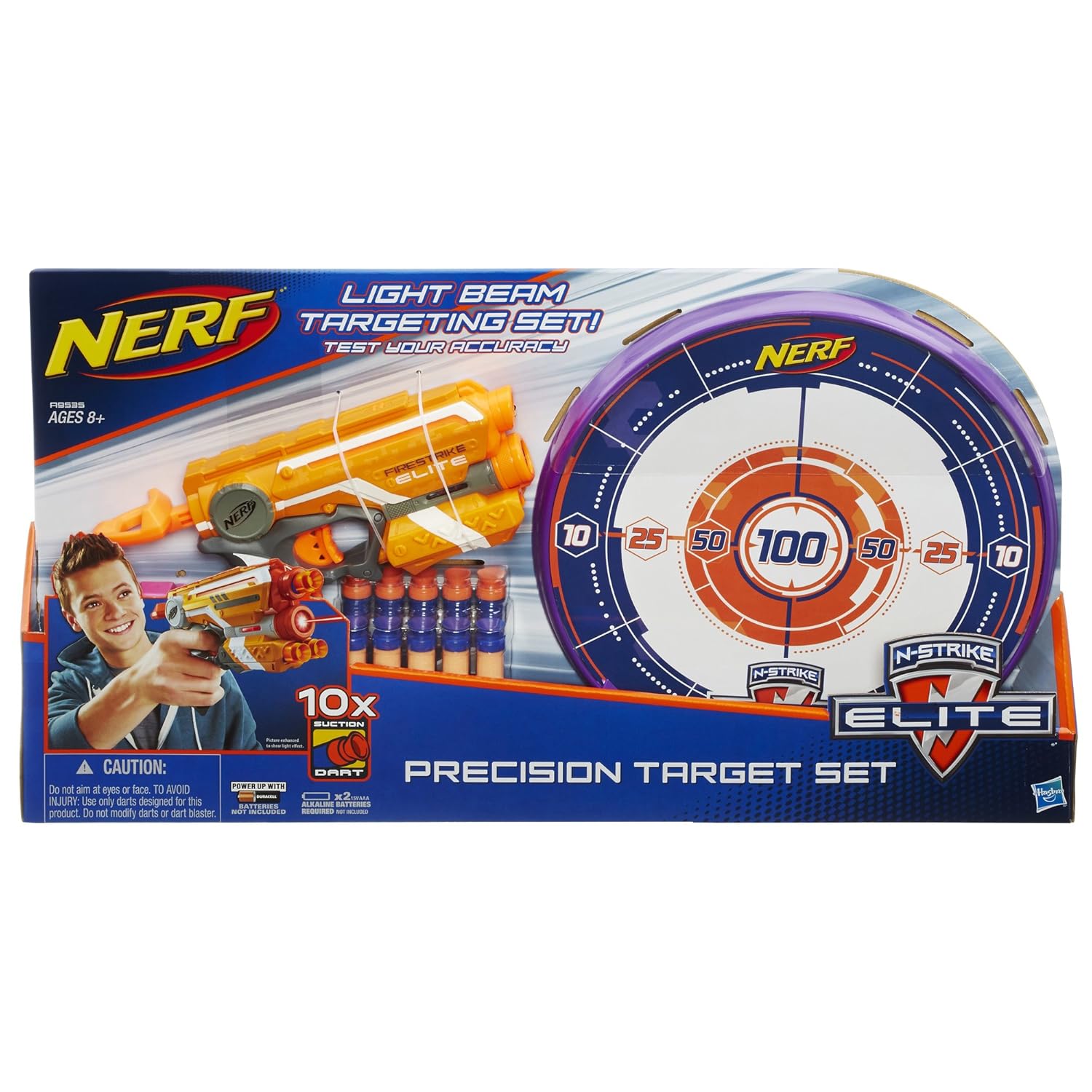 Nerf Darts Gun Precision Target Set Blasters Bullets Shoot Kid Boy Play