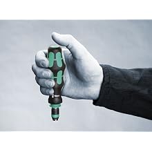 Wera 05051024002 Kraftform Kompakt 25 Slotted and Phillips Bitholding Screwdriver with Bayonet Blade and Pouch