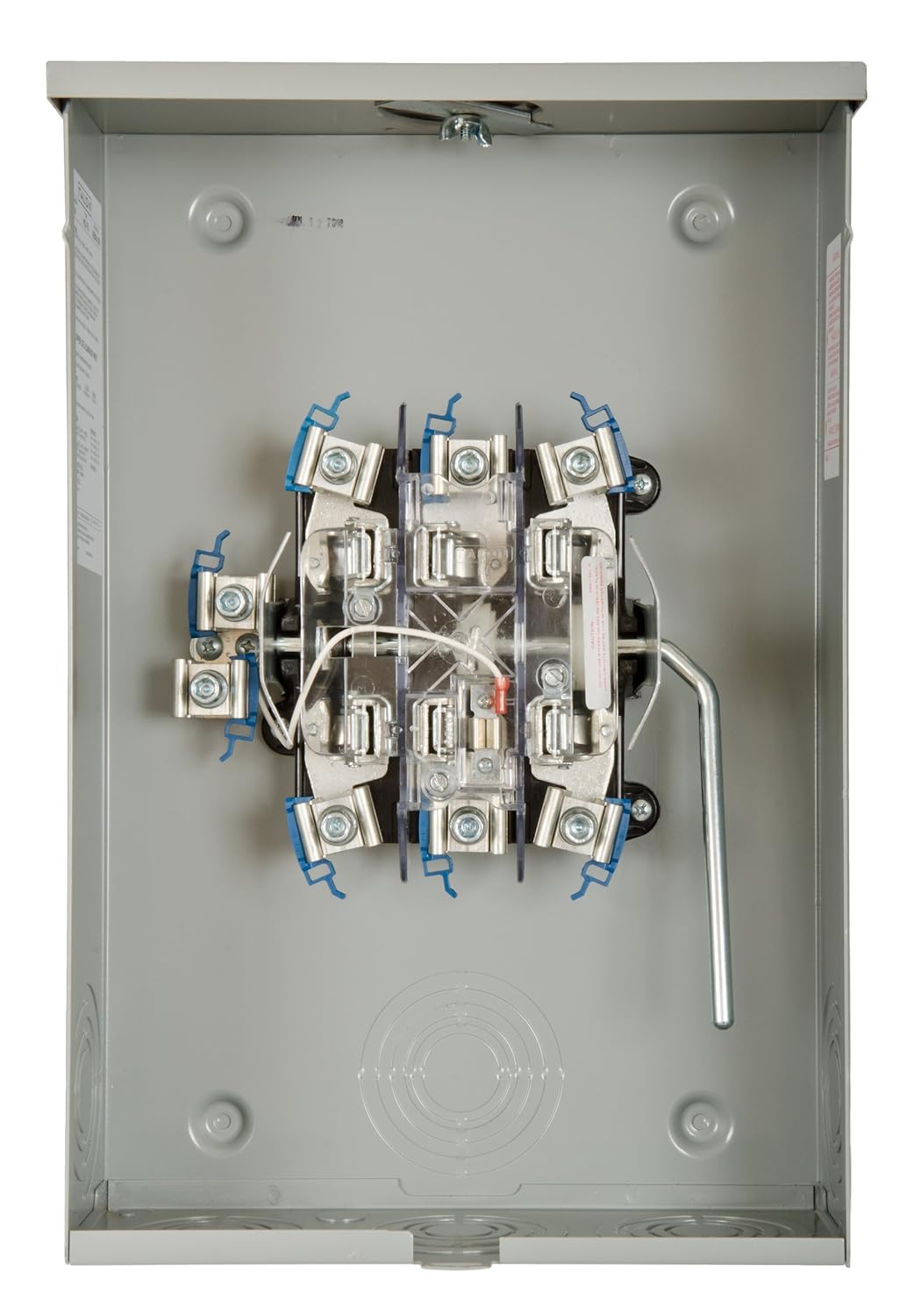 Meter Socket 3 Phase 7 Jaw Ringless Cover Lever Bypass Murray RH173GR