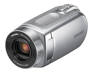 Samsung SMX-F34 Flash Memory Camcorder w/16GB Memory & 42x Intelli-Zoom (Silver)
