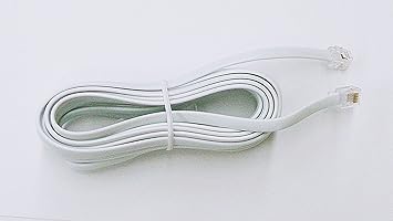 【クリックでお店のこの商品のページへ】スカイニー ≪ 6極6芯 ≫ モジュラーコード 5m (両端プラグ付) MP-MP-5M6C： DIY・工具