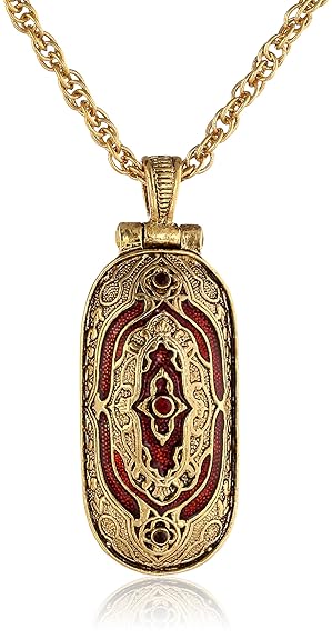 The Vatican Library Collection Gold-Tone Hidden Cross Pendant Necklace, 30"