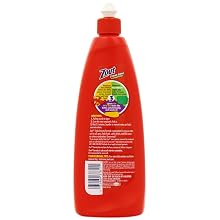 Dial 1071428 Zout Liquid Stain Remover, 16oz Bottle (Pack of 12)