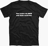 Produkt-Bild: Von rechts ein BMW und links auch frei. Promo-Shirt S-XXXL