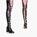 Pleaser USA - WARRIOR-128, Women's Halloween or Costume Roman Warrior Boots in Black or Brown in Sizes 6-14
