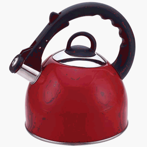 Fntinc 50423 2.5Qt Color Tea Kettle - Red Fntinc 50423 2.5Qt Color Tea Kettle - Red