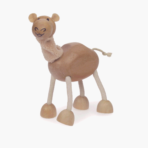 Childrens Toyshop  Toys : Wooden Anamalz - Camel