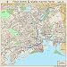 Huge Street & Road Map of Bridgeport, Connecticut CT - Printed poster size wall atlas of your home t