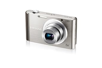 Samsung ST77 Compact Digital Camera - Silver - 16.1MP - 5x Optical Zoom