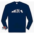 SKI EVOLUTION downhill skiing Longsleeve-T-Shirt S-XXL