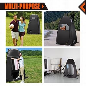 Kingcamp Pop Up Dressing Changing Tent Shower Room Detachable