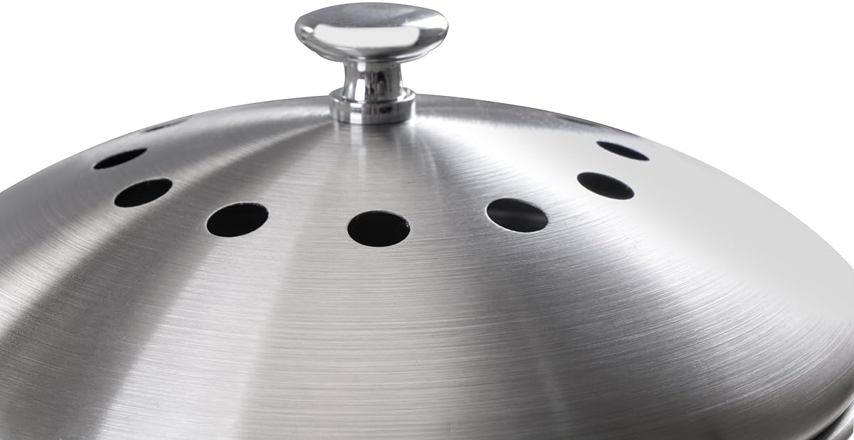 Premium Quality Stainless Steel Compost Bin 1.3 Gallon, Includes