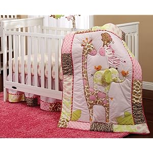 Carters Jungle Collection 4 Piece Crib Set