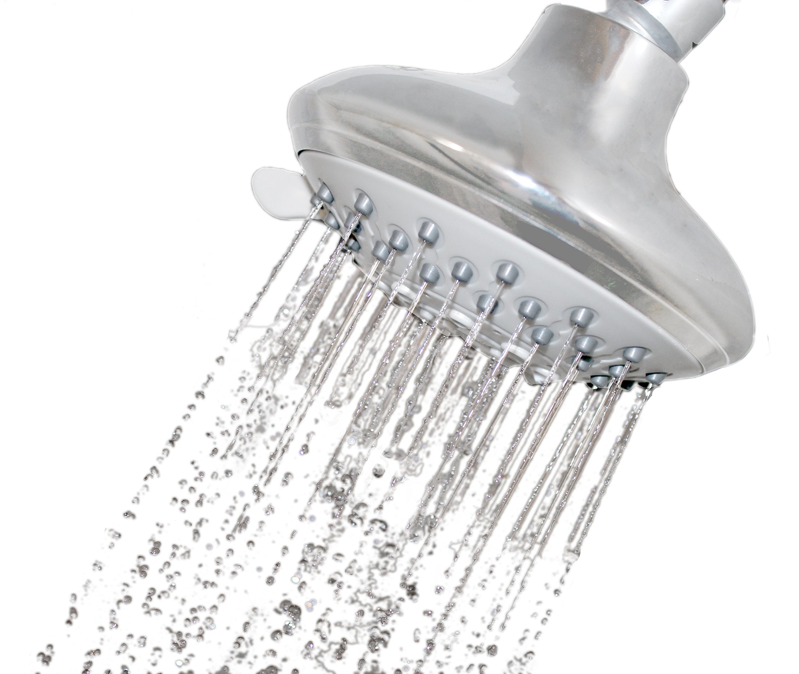 6 Function High Pressure Ultra Shower Head Plumbing 2.5 Gpm Flow