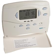 Supco 43058 Digital Multi-Stage Heat Pump Thermostat with With Auto Season Changeover, 45 to 95 Degree F, 20-30 VAC