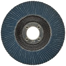 Weiler Tiger Abrasive Flap Disc, Type 29, Round Hole, Phenolic Backing, Zirconia Alumina