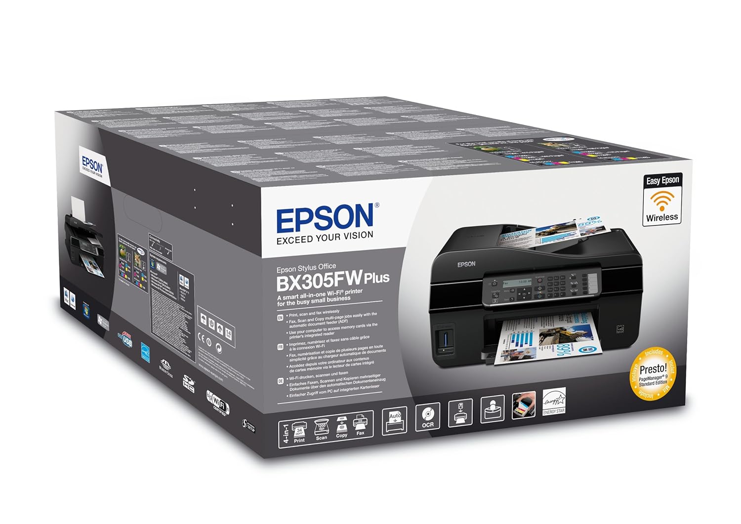Epson Stylus Office Bx305fw Plus Software Download Epson Stylus Office BX305FW All-in-One Wireless Wi-Fi Printer Fax Copy