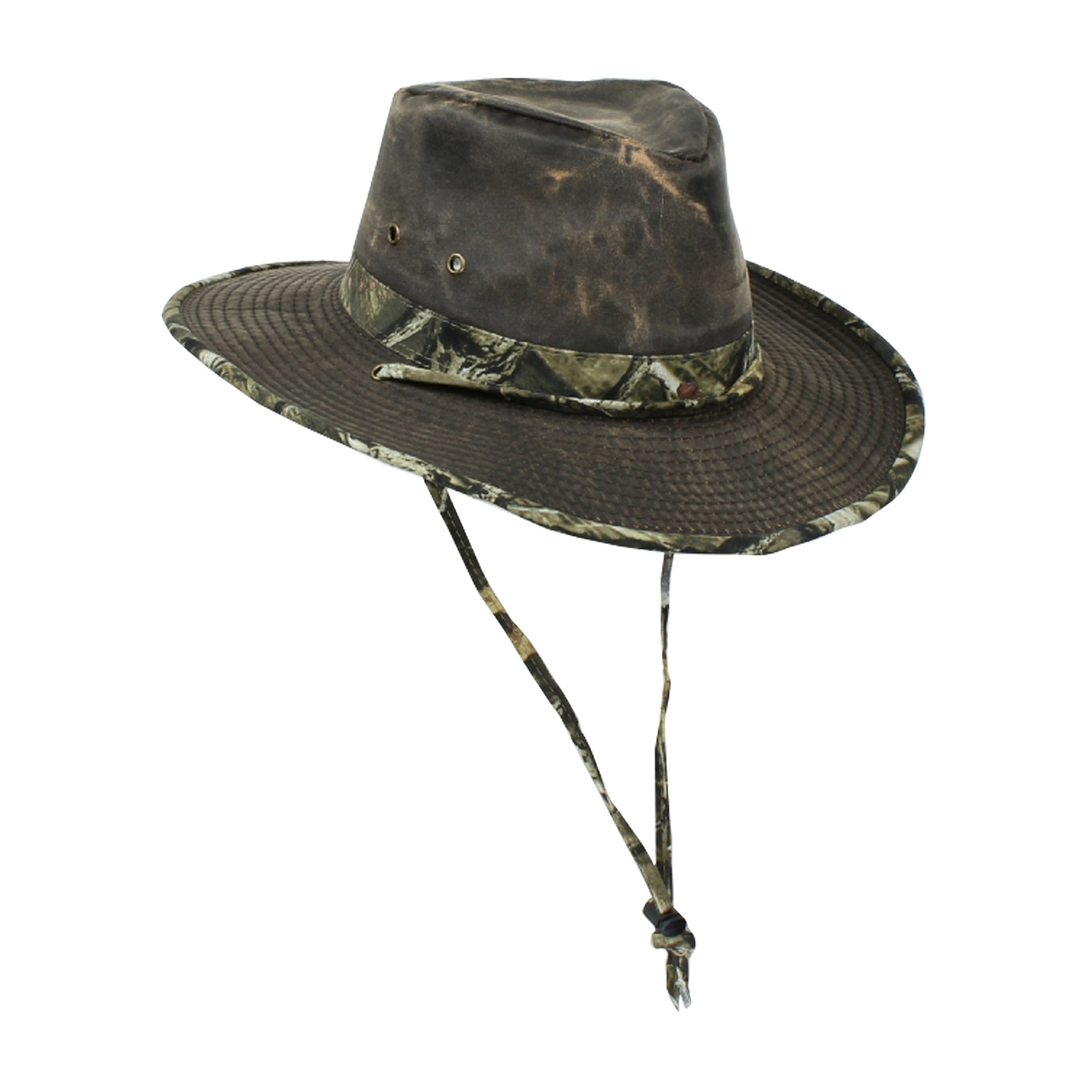 UV Aussie Outback Safari Sun Hat w/ Camo Trim & Shapeable Brim Water Repellent eBay