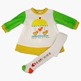 Agatha Ruiz de la Prada Velour Dress with Ducks/Tights