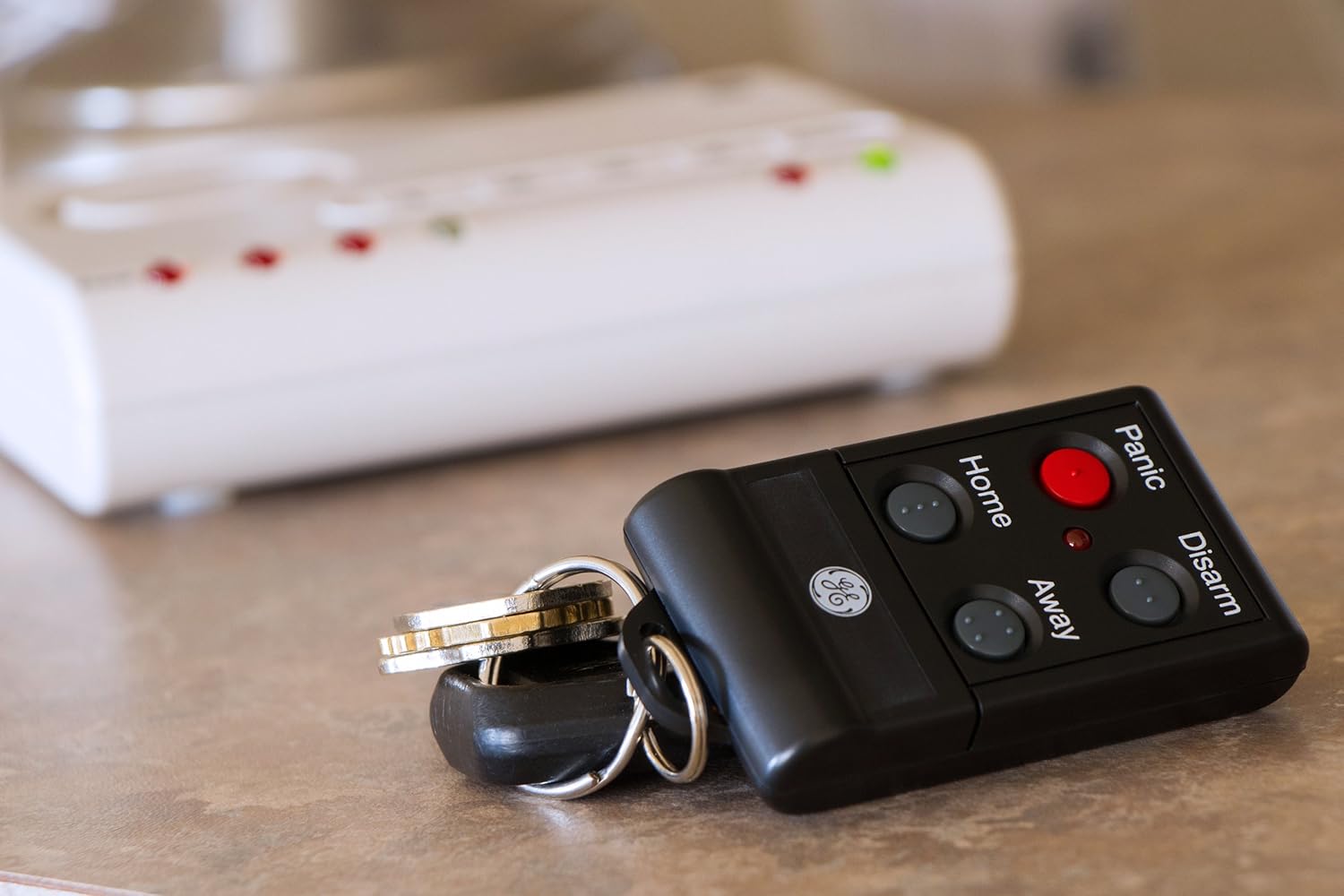 GE Choice Alert Wireless Alarm System Keychain Remote , New, Free