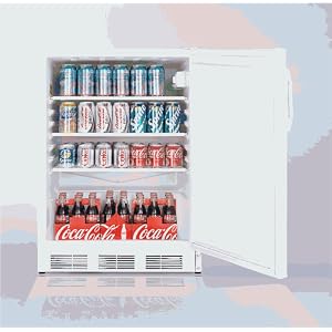 Summit FF7 5.5 C.F. Commercial Under-Counter All-Refrigerator