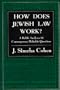 How Does Jewish Law Work