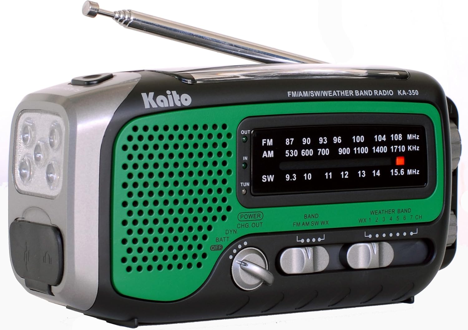Top 10 Best Hand Crank Emergency Weather Radio With Flashlight 2018
