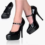 INDULGE-540, 5 Mary Jane Platform Pump by Pleaser in 2 Colors up to Size 16