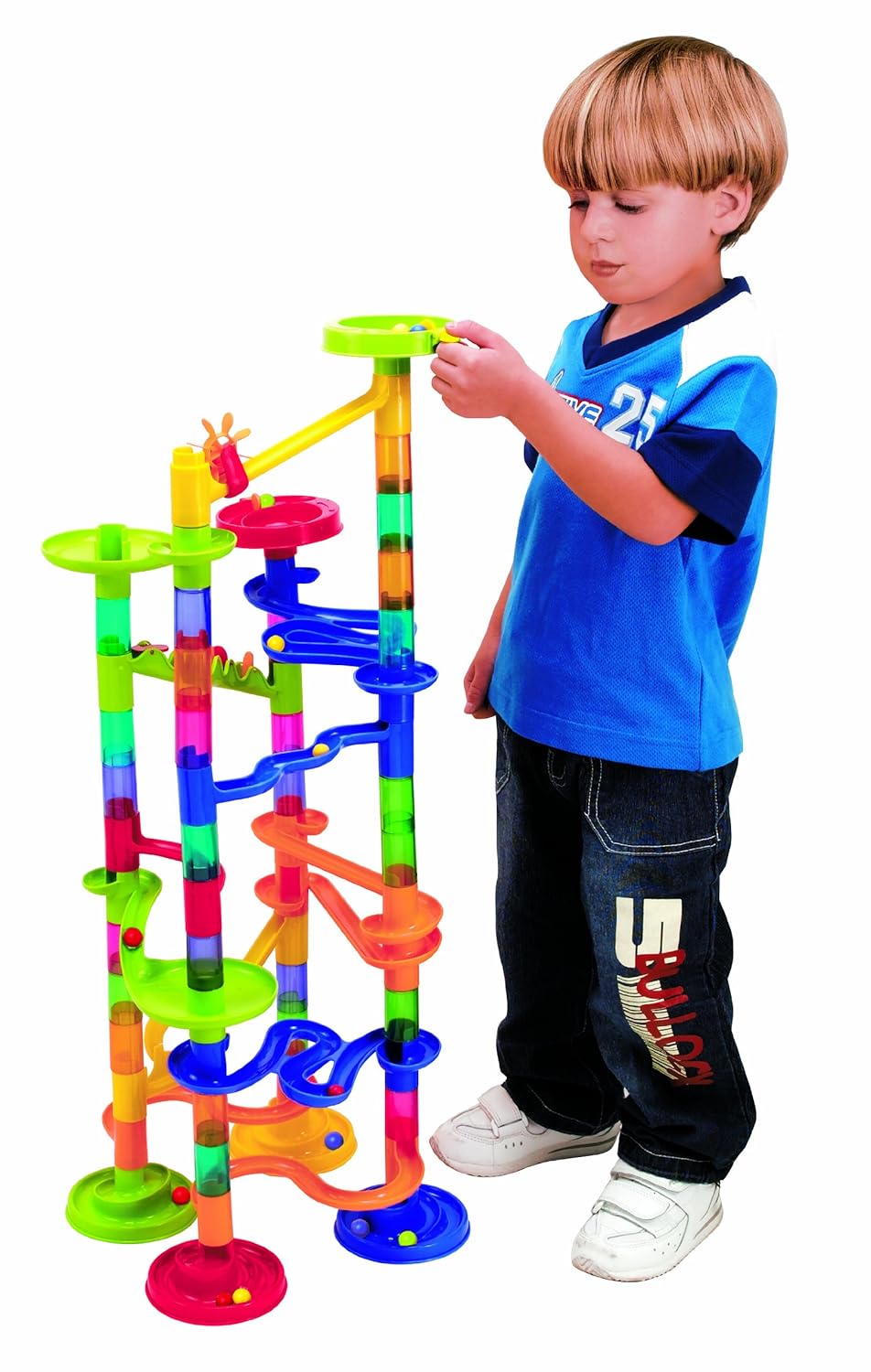 PlayGo Marble Race Deluxe Building, 100-Piece , New, Free Shipping | eBay