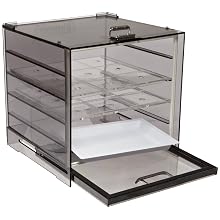 Bel-Art Scienceware 420530001 Polystyrene Dry-Keeper Stacking Desiccator Cabinet, 10" Length x 10" Width x 10" Height
