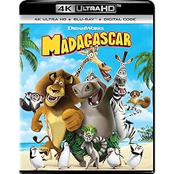 Madagascar - 4K Ultra HD + Blu-ray + Digital [Blu-ray]