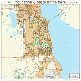 Huge Street & Road Map of Titusville, Florida FL - Printed
poster size wall atlas of your home town