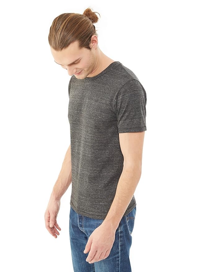 Alternative Mens Drop Neck Crew T-Shirt - 01993E1 | Amazon.com