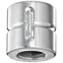 THK Lead Screw Nut Model DC16, 28mm Outer Diameter x 26mm Length, Load Capacity: 1102 Pound-Force