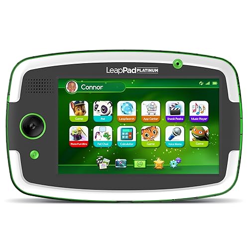 LeapFrog LeapPad Platinum Kids Learning Tablet Green