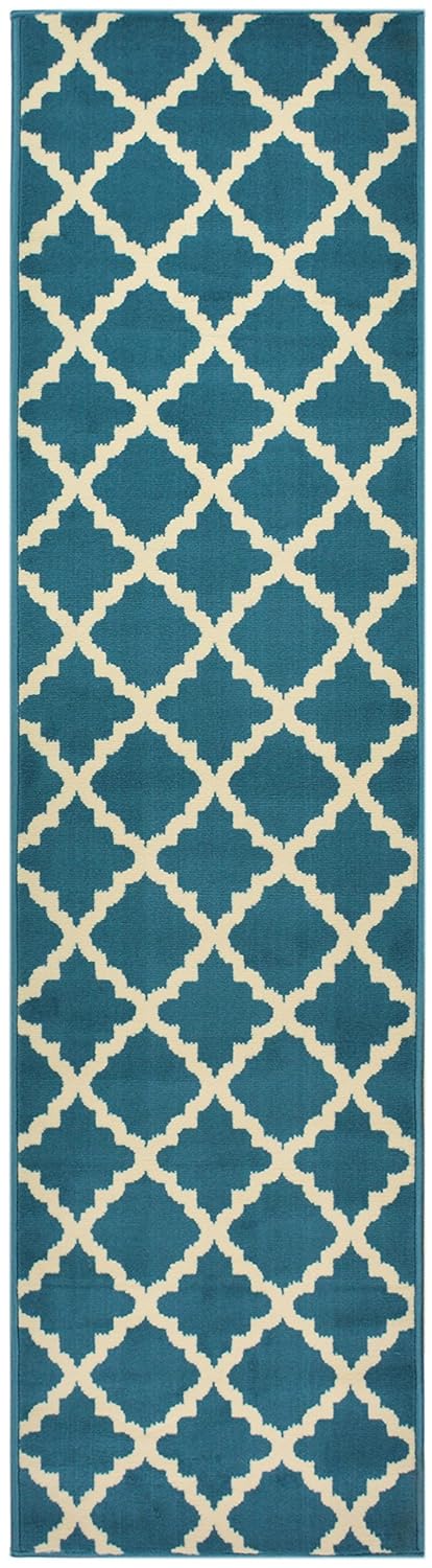 Amazon.com - Trellis Area Rug Rugs Contemporary Modern Lattice ...