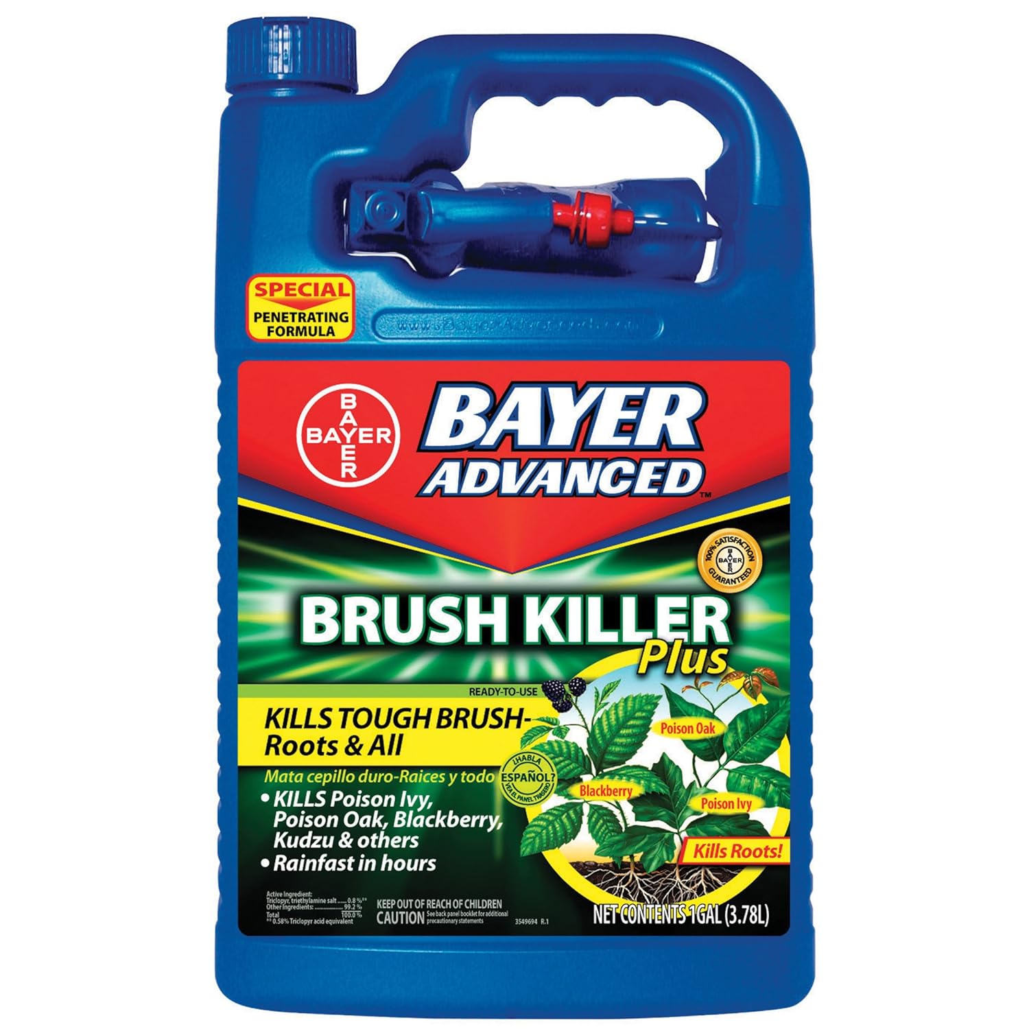 Bayer Advanced 704655 Brush Killer Plus ReadyToUse, 1Gallon , New