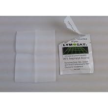 Lymtech 6-C43 Lymsat Lint Free Presaturated Wipes (Box of 60)