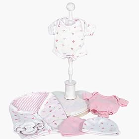 Pink Floral Onsies Assortment for Berenguer 14 Dolls by Berenguer