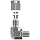 Parker A-Lok 12MSEL12N-316 316 Stainless Steel Compression Tube Fitting, 90 Degree Elbow, Tube OD x NPT Male