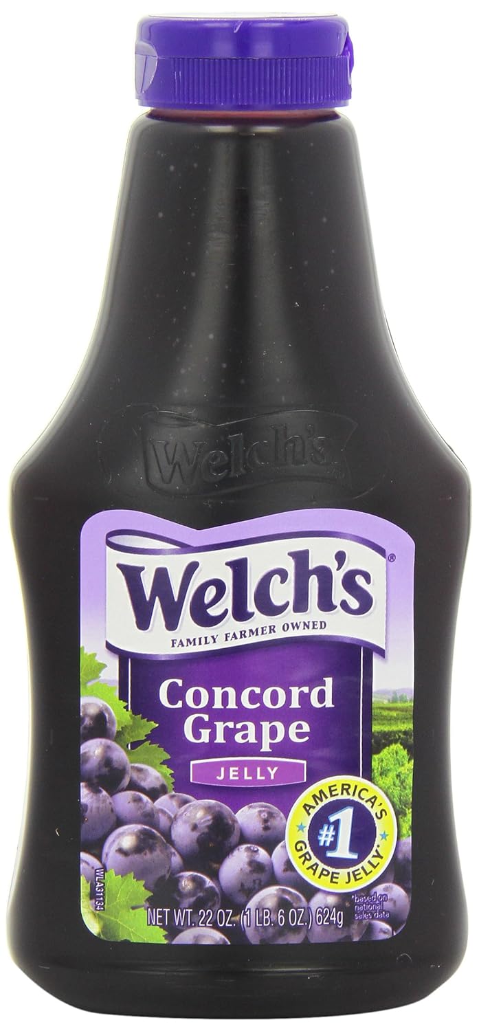 Welch's Squeezable Concorde Grape Jelly 567g British Shop Angielski Sklep