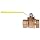 Apollo 77CLF-100 Series Bronze Ball Valve, Potable Water Service, Two Piece, Inline, Lever, NPT Female