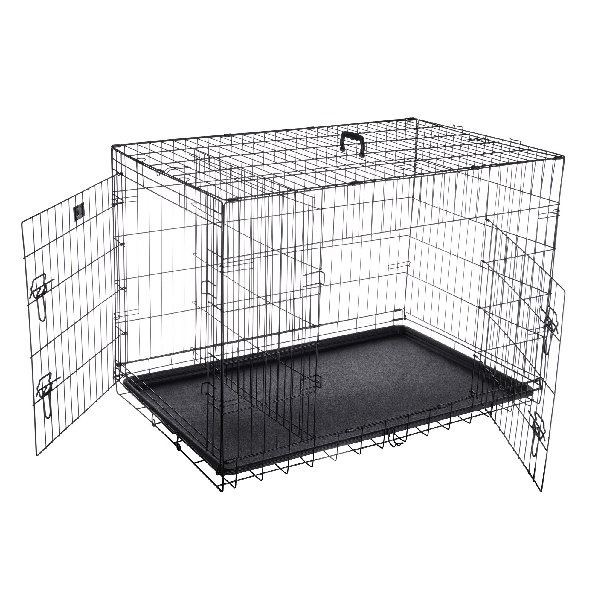 Pet Trex 2193 ABS 42 Inch Dog Crate Folding Pet Crate Kennel for Dogs Cats or... eBay
