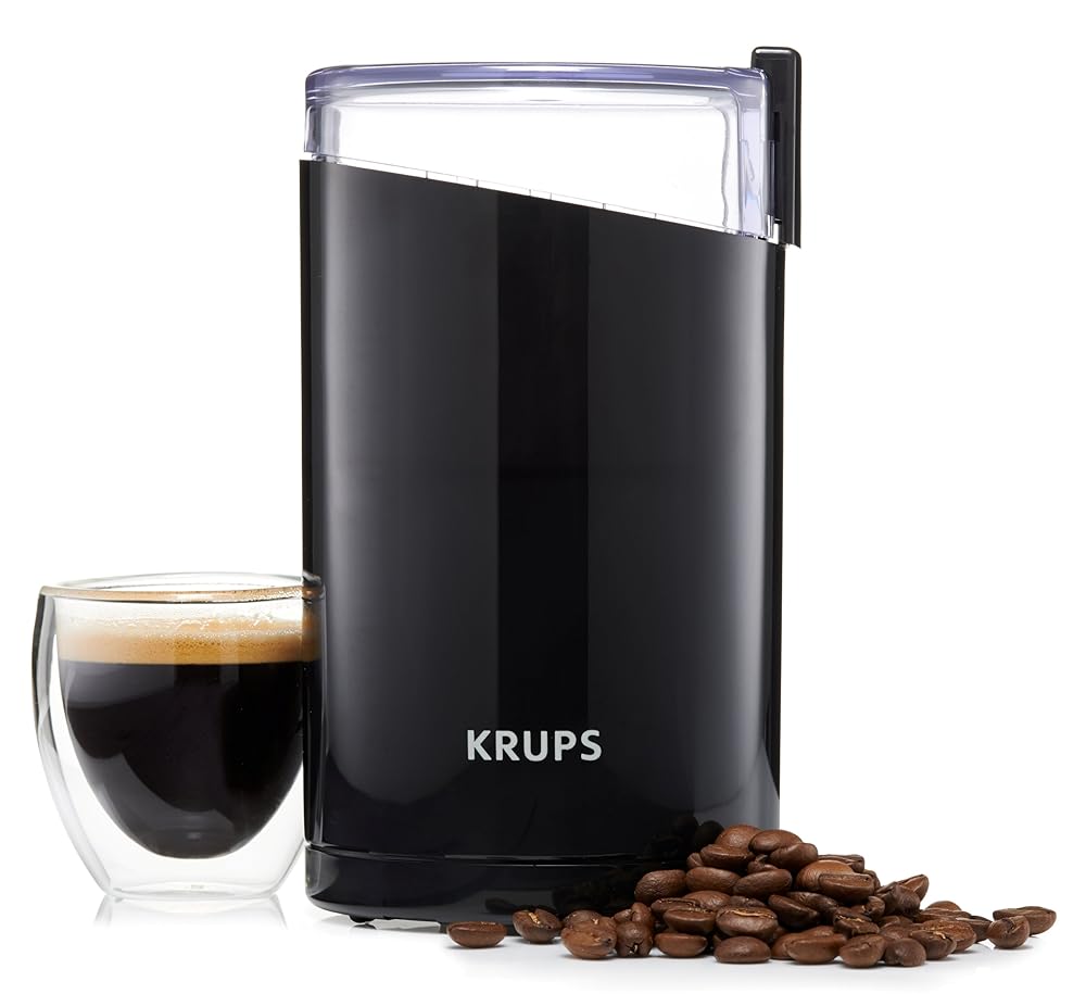 KRUPS 20342 Electric Spice and Coffee Grinder with Stainless Steel
