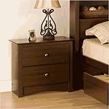Fremont 2 Drawer Night Table - Brown