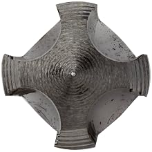 Union Butterfield 1500OV(UNC) High-Speed Steel Hand Tap, Uncoated (Bright) Finish, Round Shank with Square End, Plug Chamfer