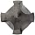 Union Butterfield 1500OV(UNC) High-Speed Steel Hand Tap, Uncoated (Bright) Finish, Round Shank with Square End, Plug Chamfer