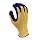 G & F 1607L Cut Resistant 100-Percent Kevlar Gloves, Heavy Weight Textured Blue Latex Coated, Large, 1-Pair