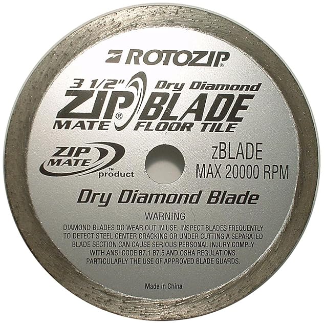 RotoZip Dry Diamond Blade 31/2 " 0720361000616 Buy new and used