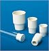 Natural Skirts - Saint Gobain DX407025-10 Folding Skirts Stoppers, Natural Rubber, Top Dia.: 24.4 mm [pack of 10]